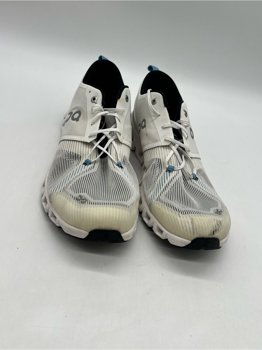 On Running Trainers Cloud X 3 Shift White Black Mesh Men’s Sz 12 Sneakers Shoes